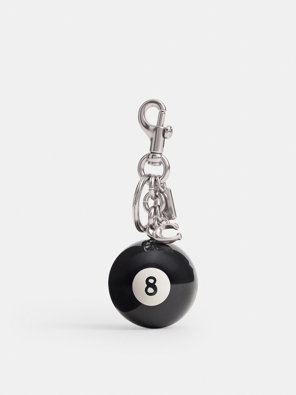 Coach Eight Ball Bag Charm